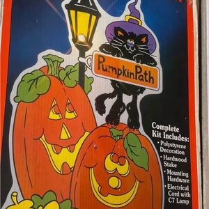 Halloween Pumpkin Path Decoration Kit